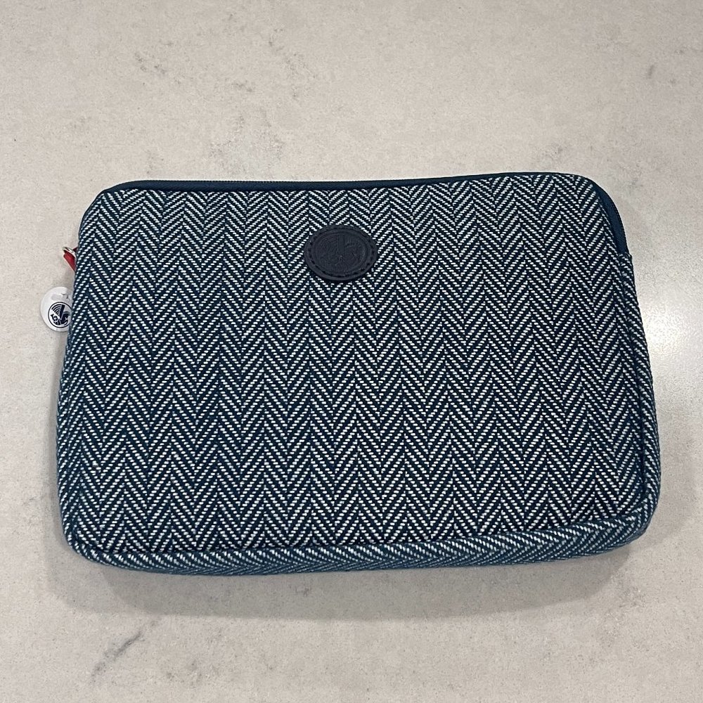 BRAND NEW AIR FRANCE Business First Class Amenity Kit w/ Clarins Toiletry Bag